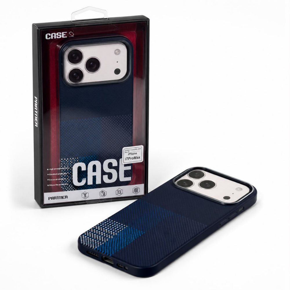 Blue IPhone 17 Pro Max Mobile Cover | Vintage | Anti-Scratch