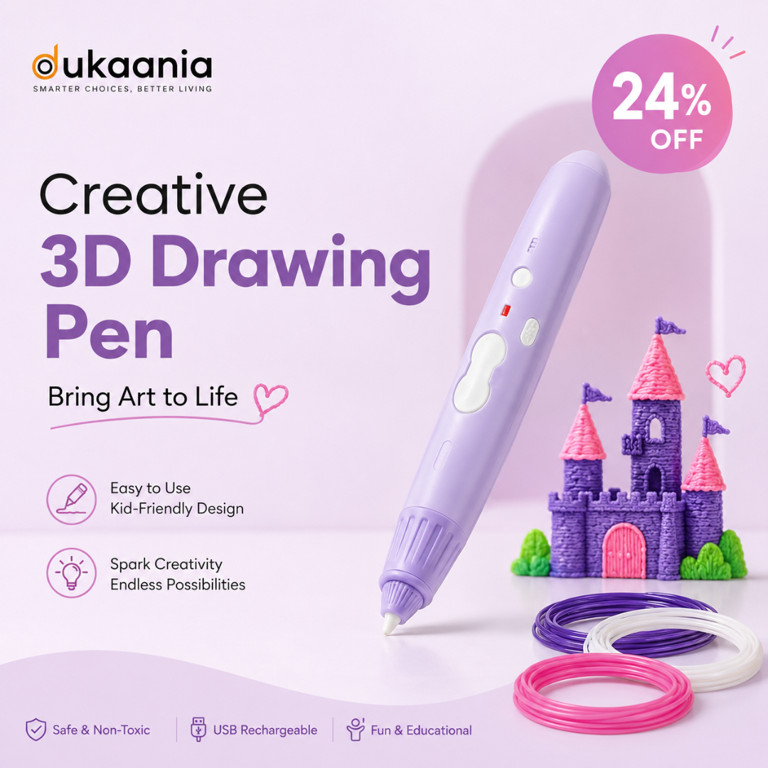 Creative 3D Drawing Pen – Bring Art to Life