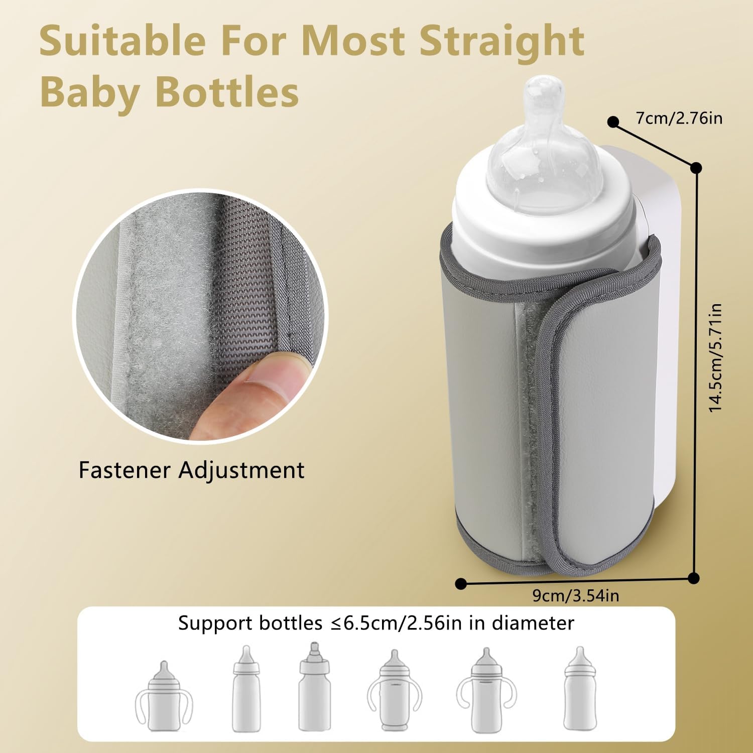 Portable Baby Milk Warmer Bottle For Travel On The Go | Rechargeable