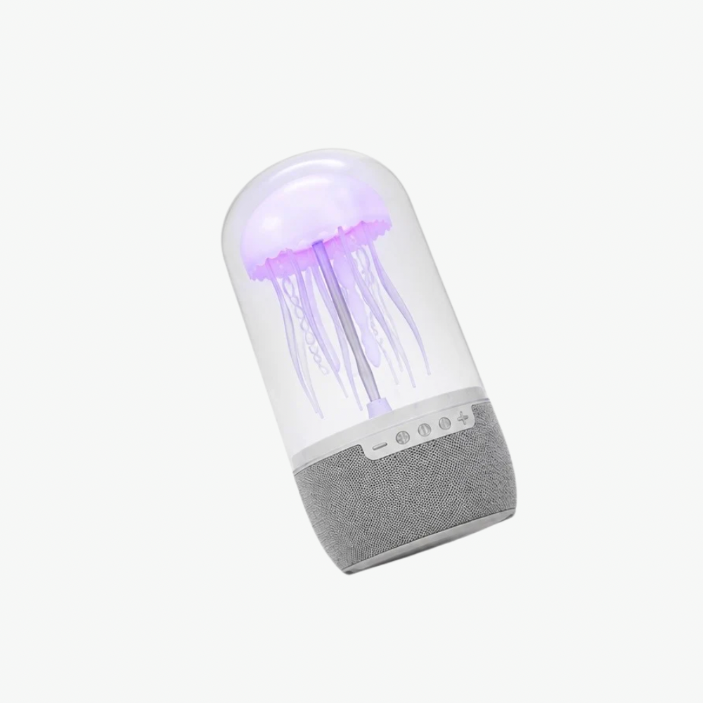 Colorful Jellyfish Lamp Bluetooth Speaker HiFi Stereo 1800mAh Sports Jellyfish Speaker with Lights