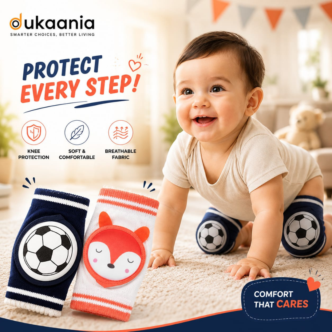 Baby Crawling Knee Pads | For Knee Protection (Pack Of 2)